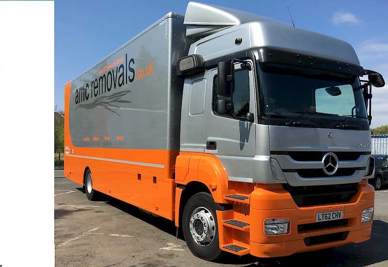 Mercedes Removal Lorry.